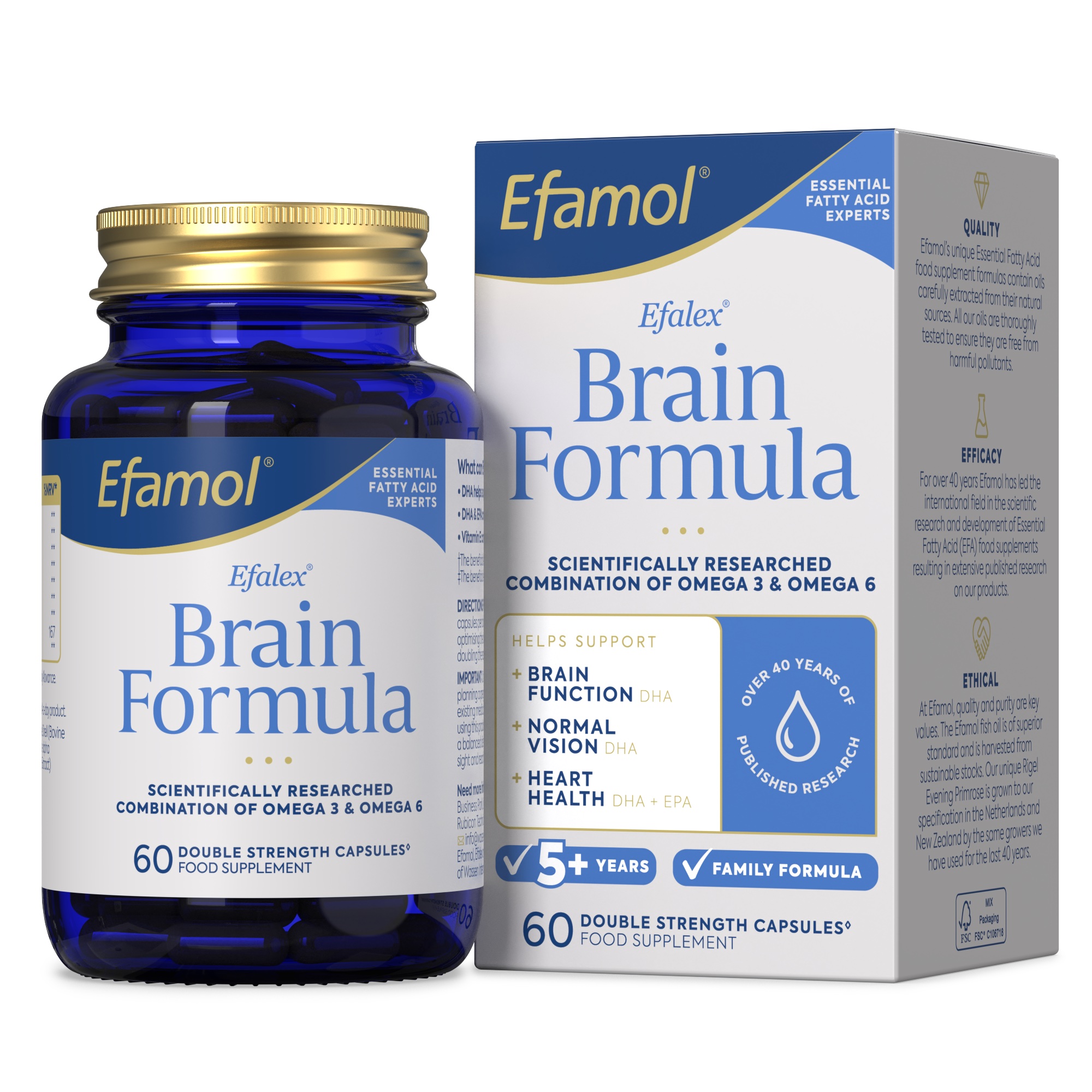 Efamol relaunches popular Efalex Brain Formula Capsules - Natural ...
